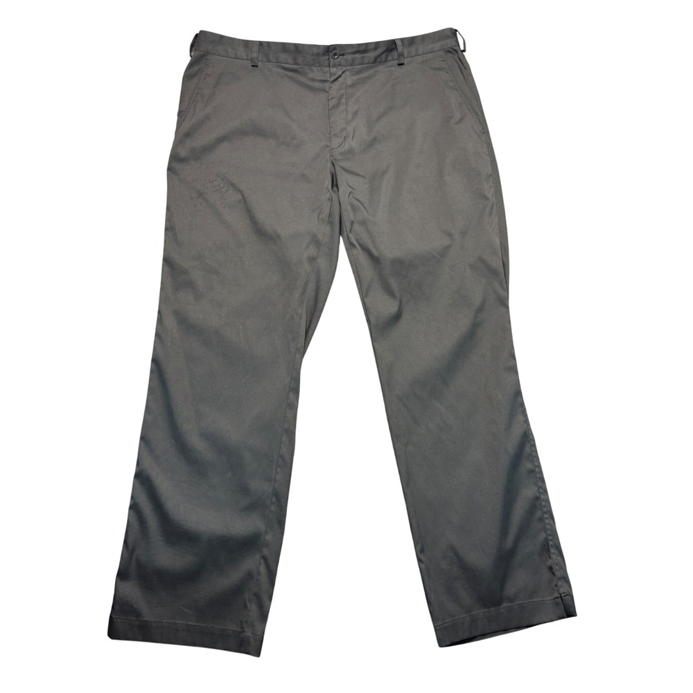 Nike Golf Dri-FIT Mens Black Flat Front Performance Pants 40x32